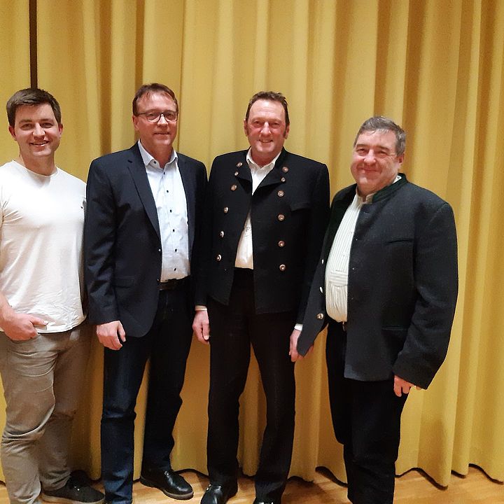 v.l.n.r.: M. Höhensteiger, J. Baumann, A. Forstmair, S. Lausch, nicht auf dem Bild: Dr. Erwin Gutsmiedl